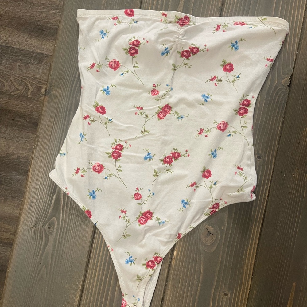 Forever 21 Floral Bodysuit